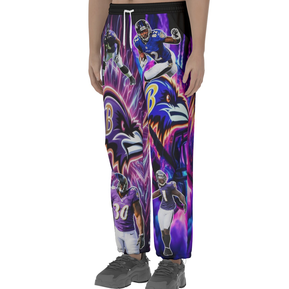Baltimore Ravens Wild Storm Unisex Casual Pants