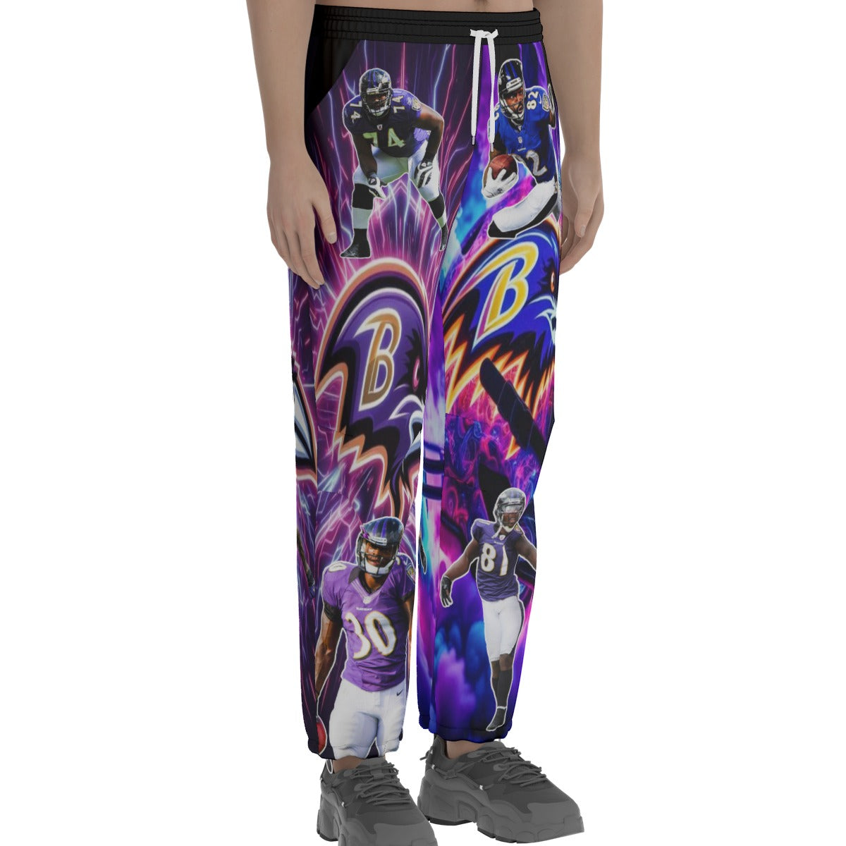 Baltimore Ravens Wild Storm Unisex Casual Pants