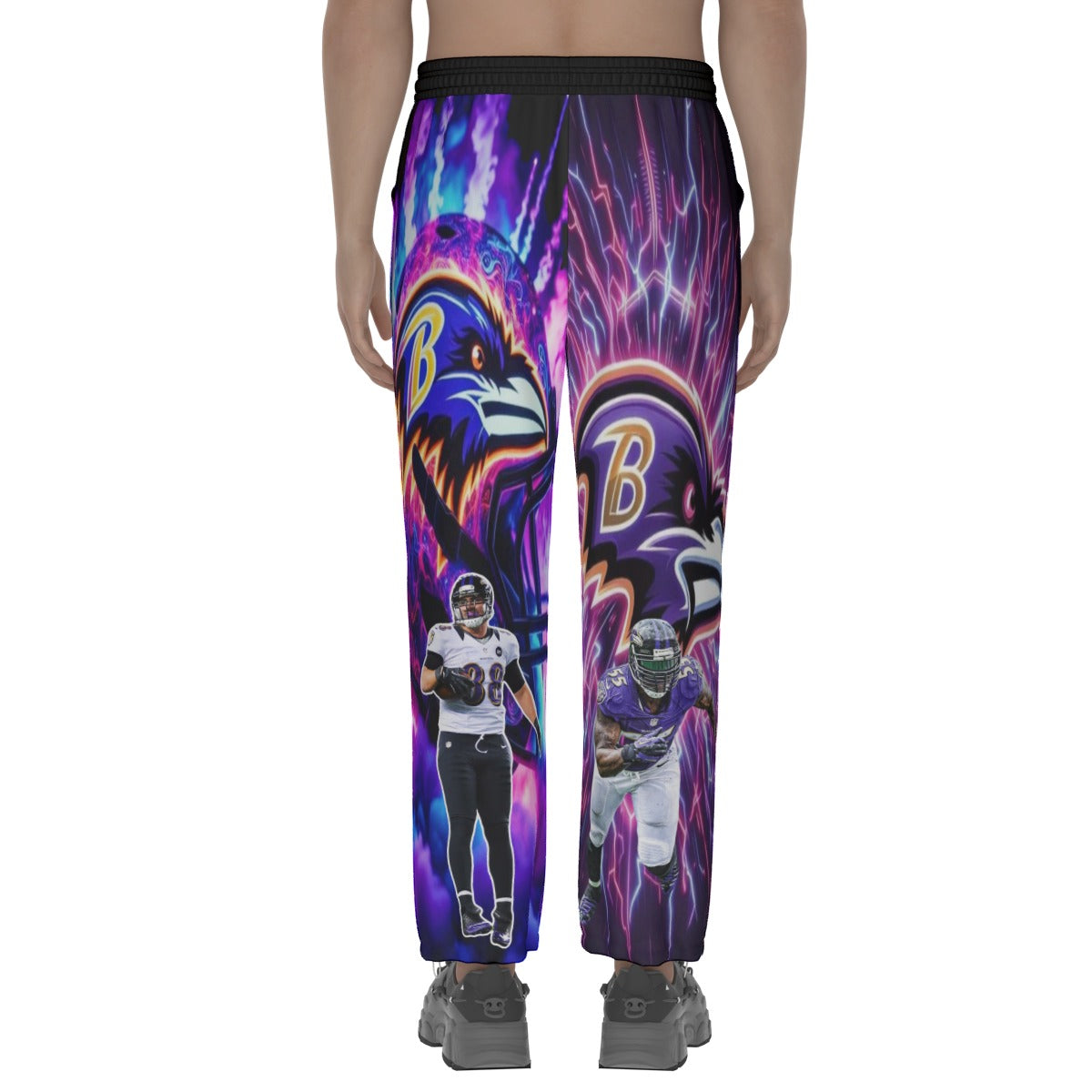 Baltimore Ravens Wild Storm Unisex Casual Pants