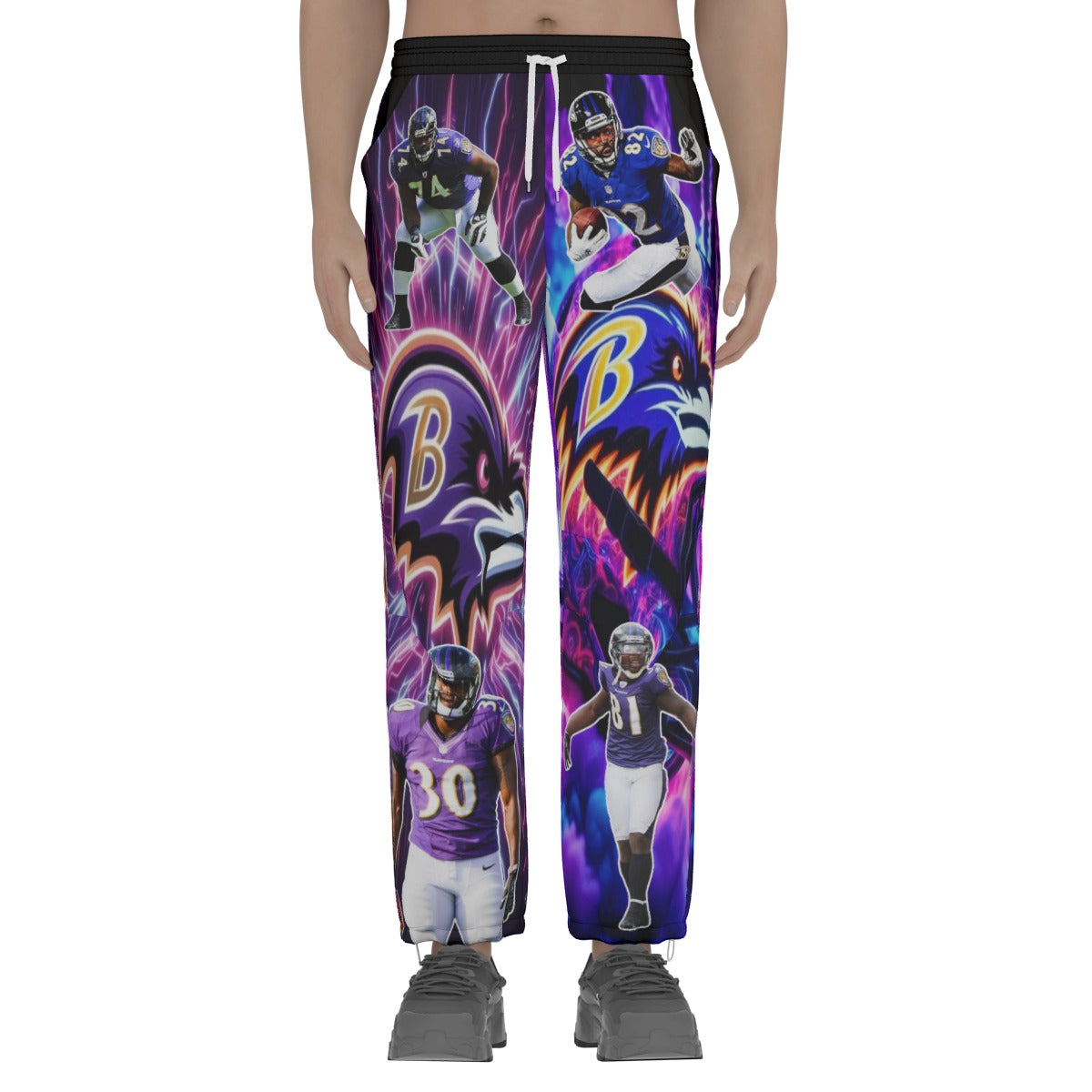 Baltimore Ravens Wild Storm Unisex Casual Pants