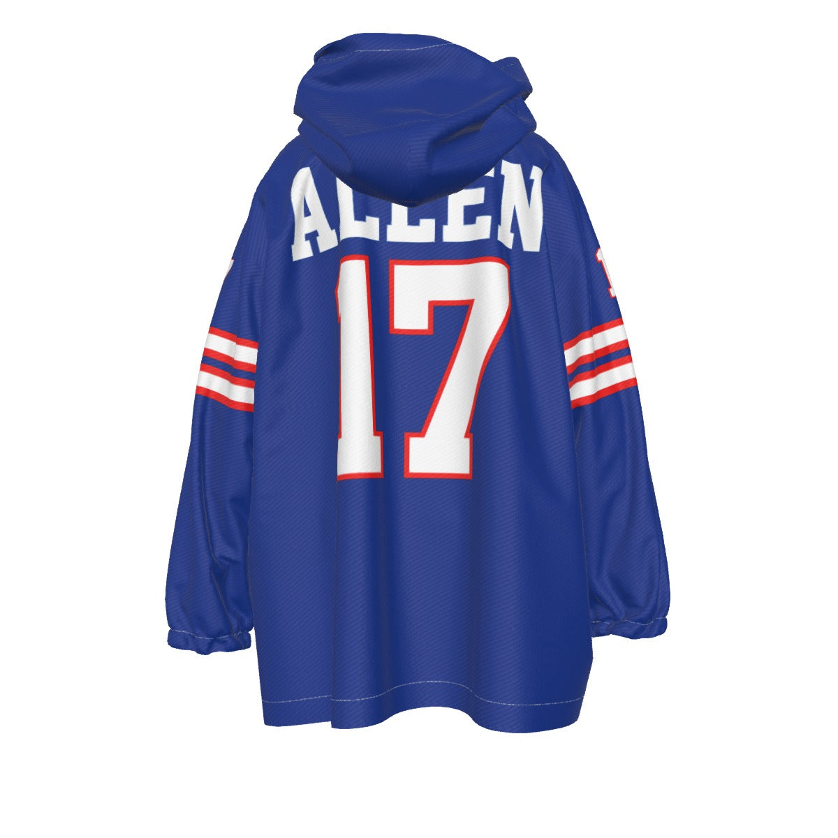 Josh Allen Kids Sherpa Fleeced Hoodie Blanket