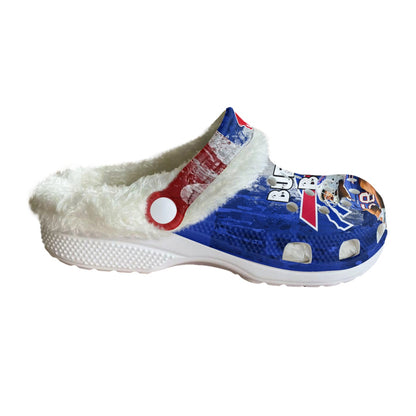 2024 Buffalo Bills Team Fleece Clogs