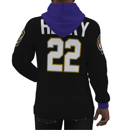 Derrick Henry Black Jersey Hoodie