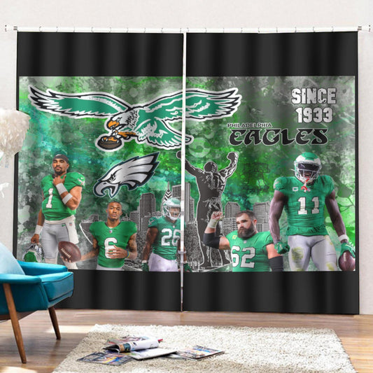 Philadelphia Eagles Shower Curtains