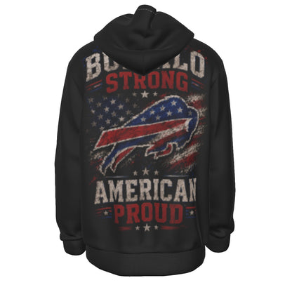 Buffalo Bills Celebrate Americas 250th Anniversary Hoodie