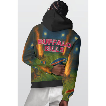 Josh Allen Fire Buffalo Hoodie