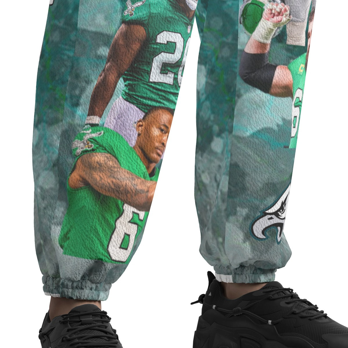 Philadelphia Eagles Casual Pants Team Collage