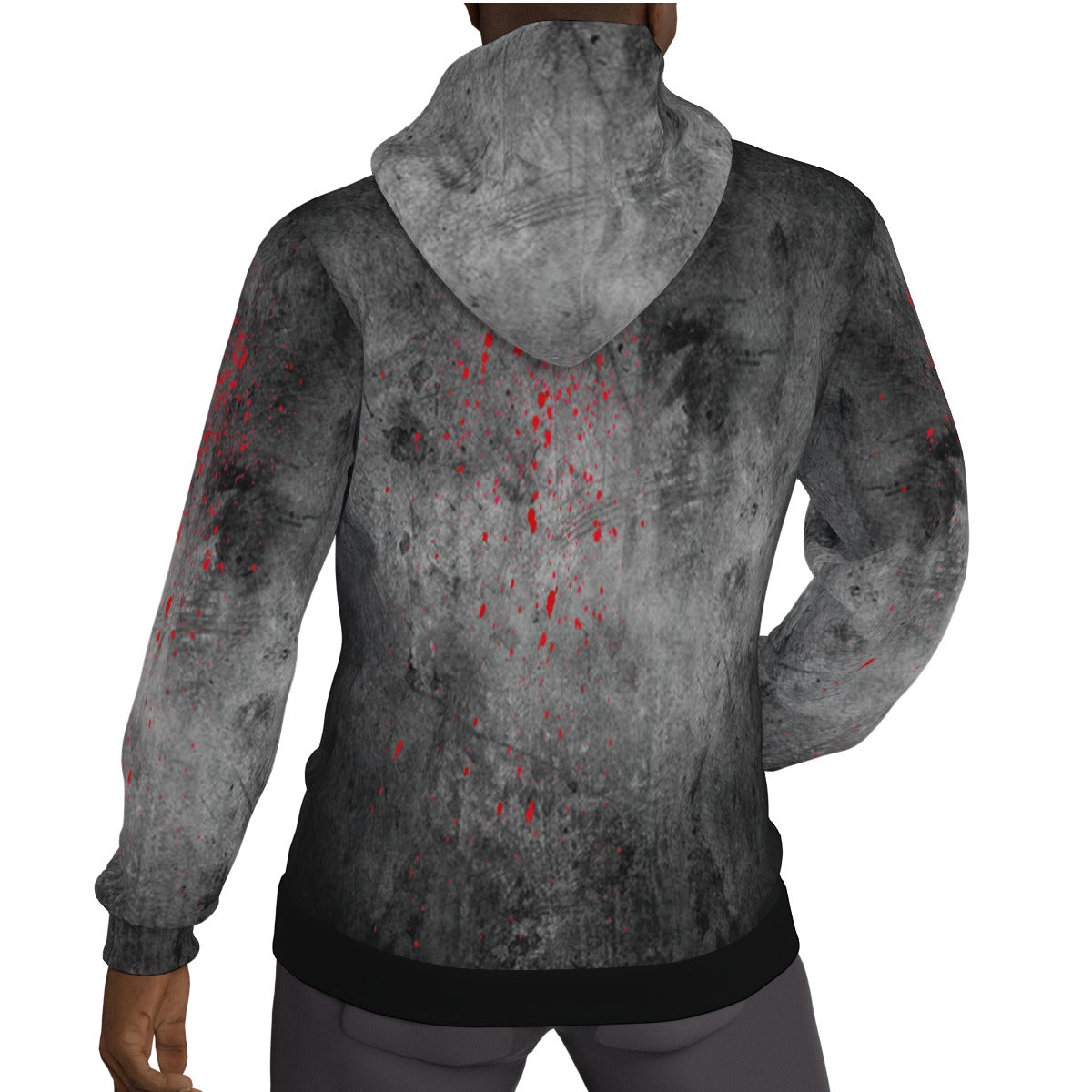 Rick Grimes Walking Dead Survive Fleeced Lined Hoodie