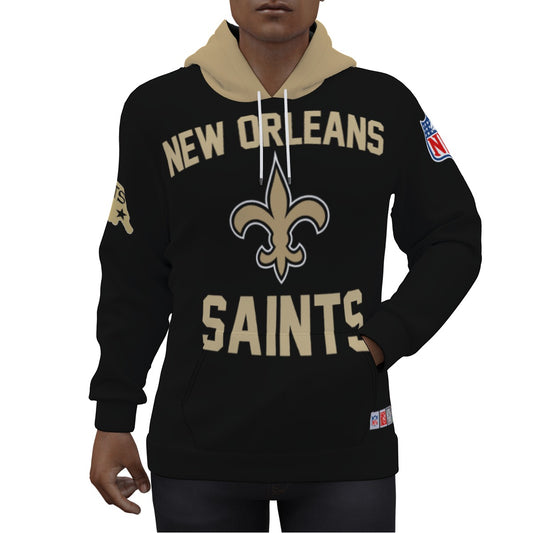 New Orleans Saintes Black Hoodie