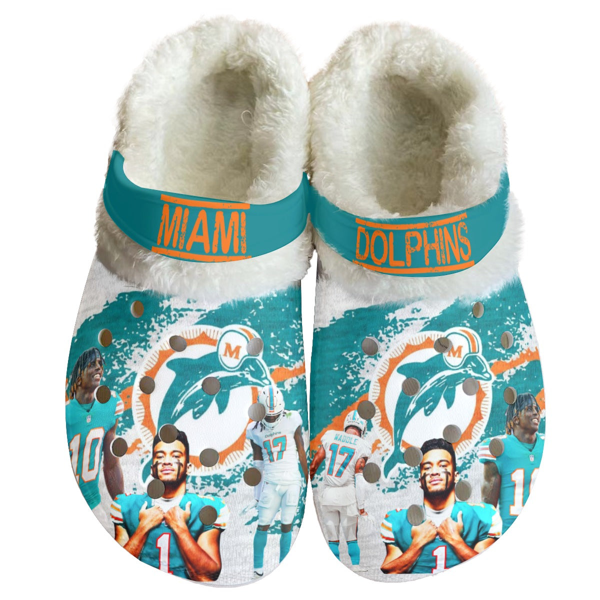 2024 Miami Dolphins Crocks Version 3