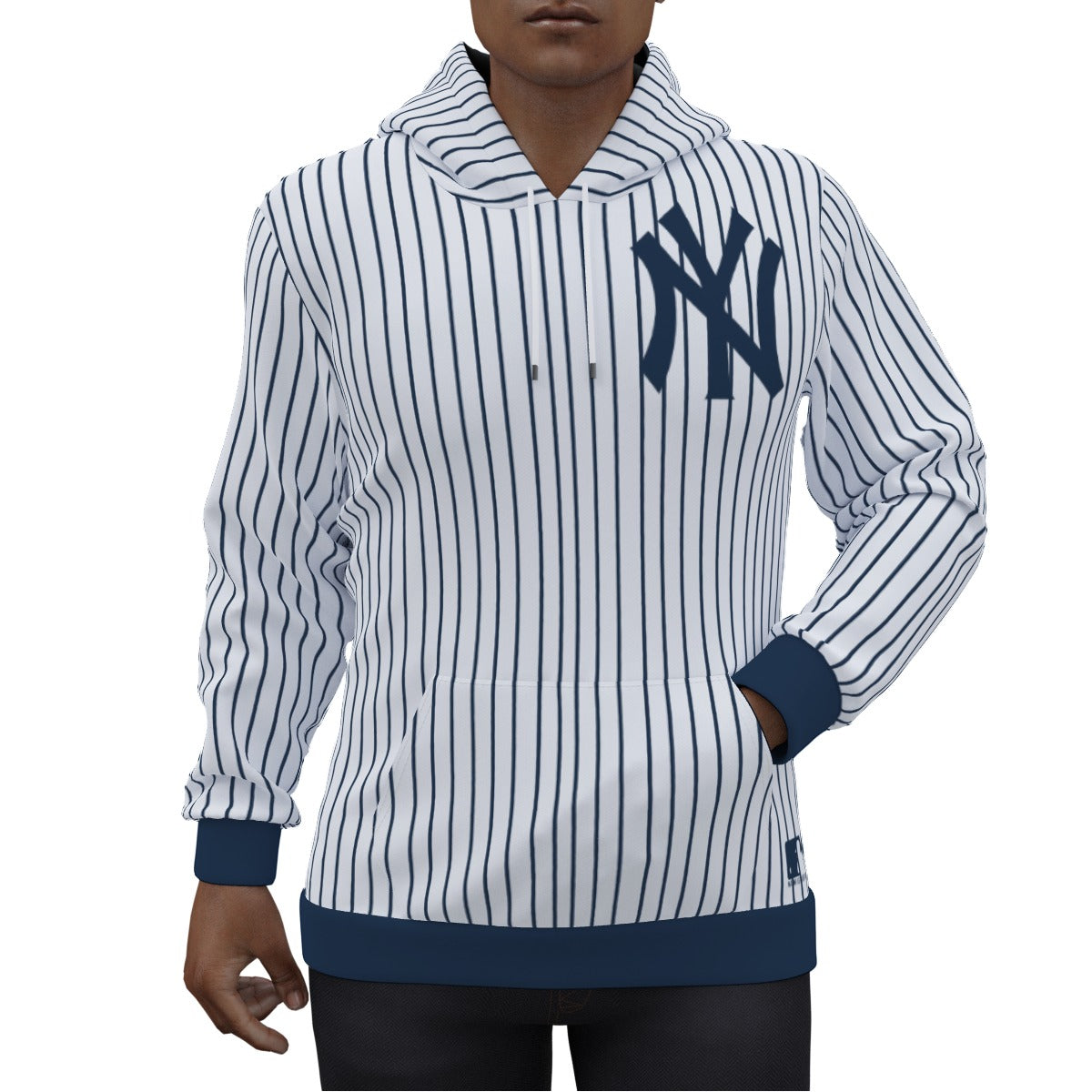 Aaron Judge Pin Stripes Yankees Jersey Hoodie