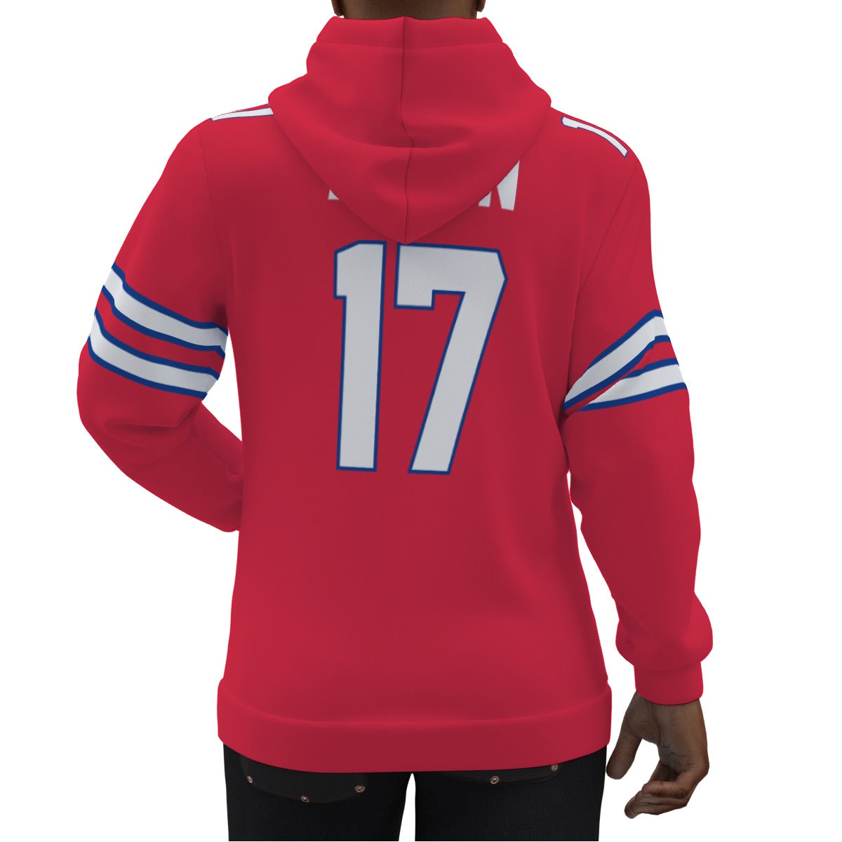 Buffalo Bills Josh Allen Color Rush Jersey Hoodie