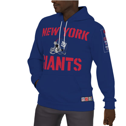 New York Giants Fleeced Lined Hoodie Version 1