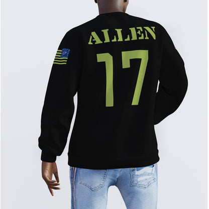 Buffalo Bills Josh Allen Black Salute Sweater