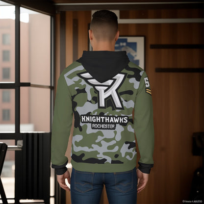 Rochester Knighthawks Camo Hoodie