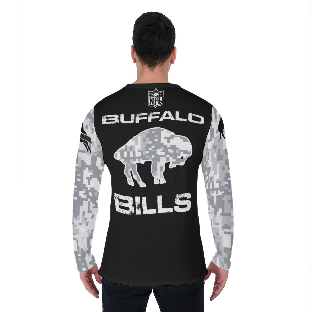 Alternative Black 2024 Salute to Service Long Sleeve Jersey T-Shirt