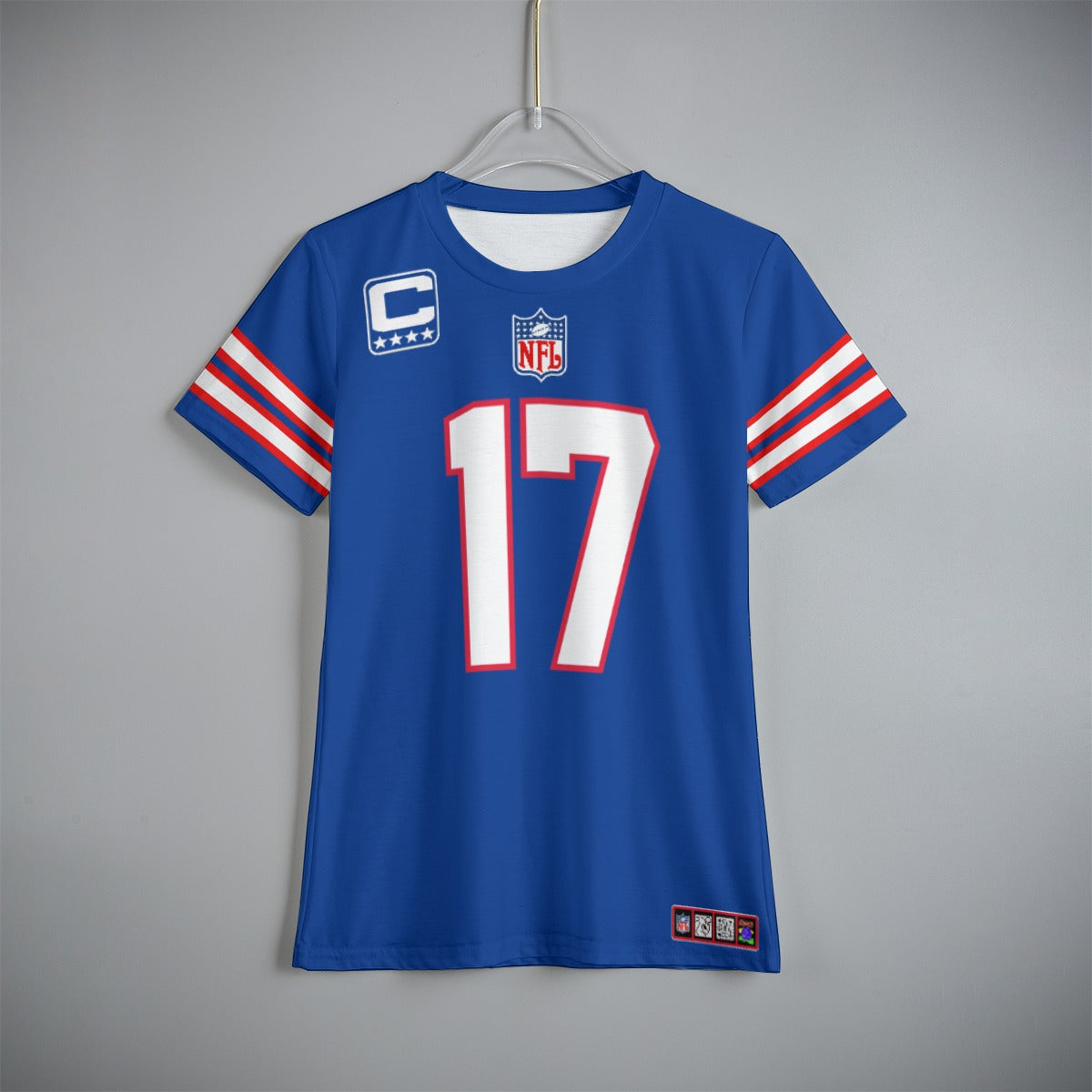 Josh Allen Youth Buffalo Bills Blue Jersey T-shirt