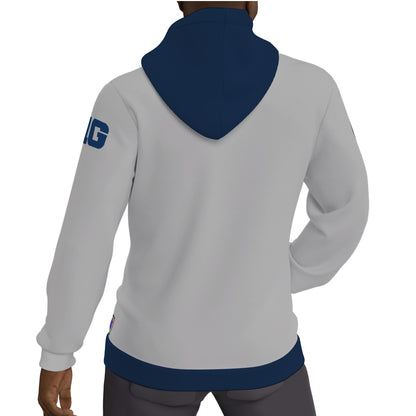 Penn State Gray Fleeced Lined Hoodie