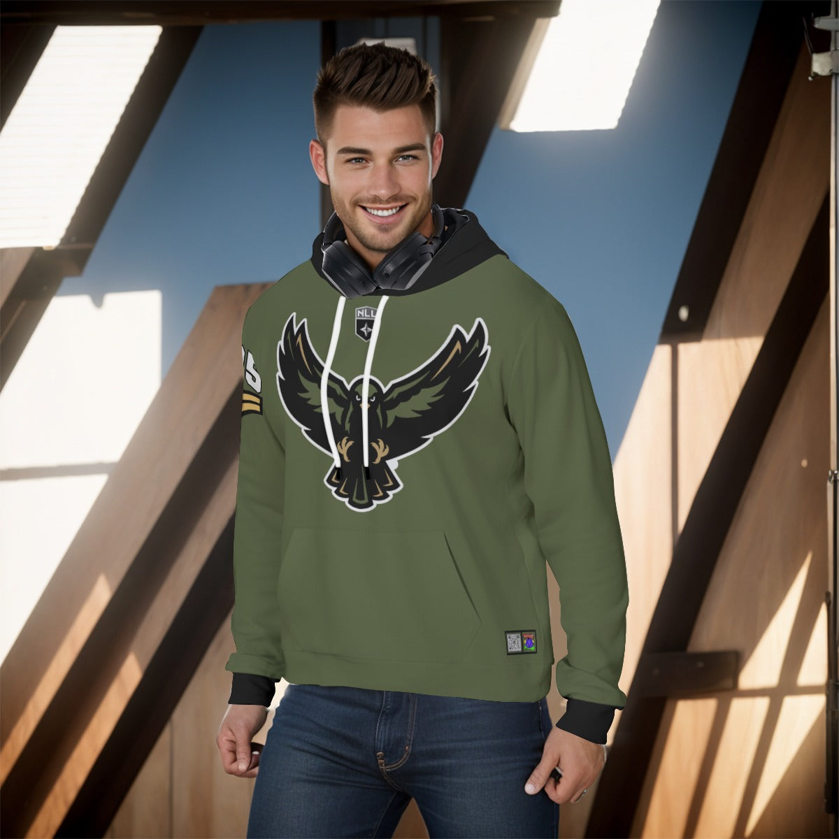 Rochester Knighthawks Green Hoodie