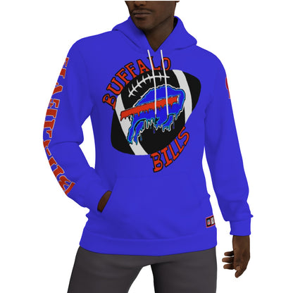 Buffalo Bills Alternative Melted Metal Fleeced Lined Hoodie