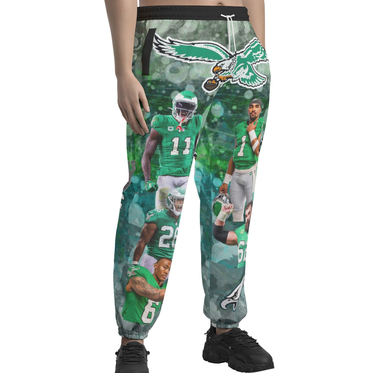 Philadelphia Eagles Casual Pants Team Collage