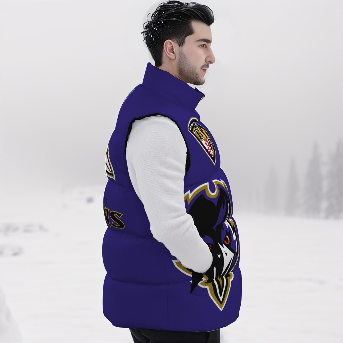 Baltimore Ravens Down Vest