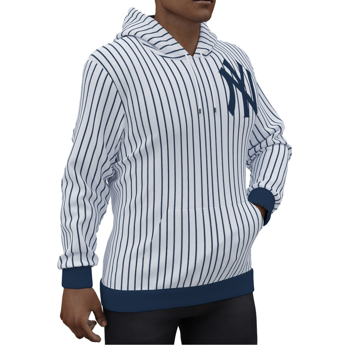 Juan Soto Pin Stripes Yankees Jersey Hoodie