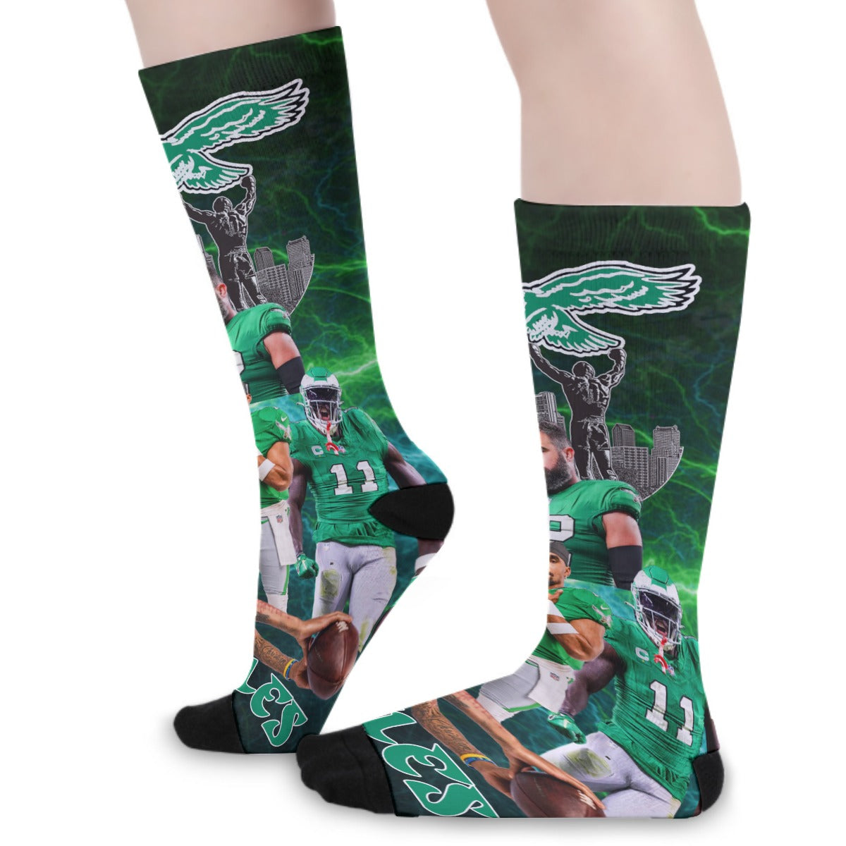 Philadelphia Eagles Electric Team Socks