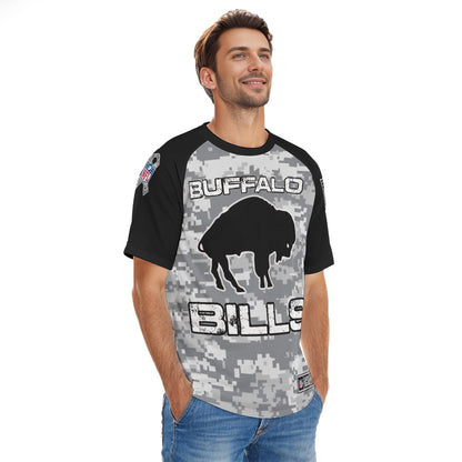 2024 Buffalo Bills Mafia Salute to Service T-shirt