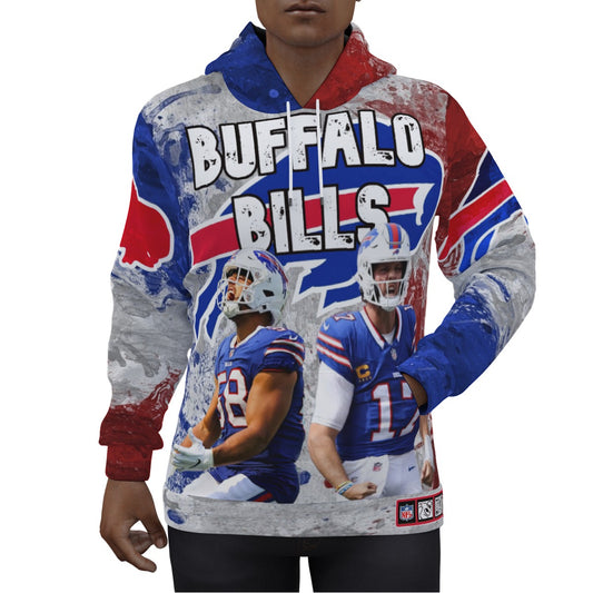 Buffalo Bills 2024 Painted Hoodie