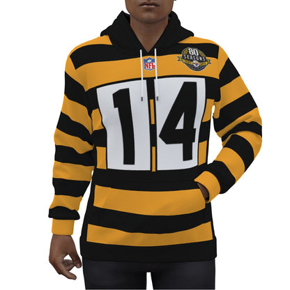 George Pickens Pittsburgh Steelers Bumble Bee Jersey Hoodie