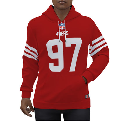 49ers Nick Bosa Jersey Hoodie