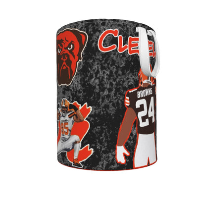 Cleveland Brown Laundry Foldable Laundry Hamper