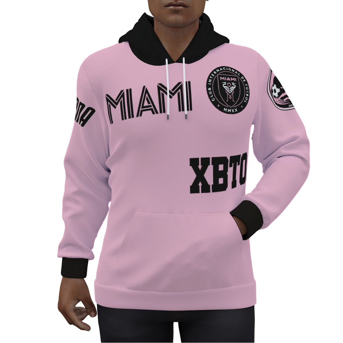 Lionel Andres Messi Inter Miami Pink Alternative Jersey Hoodie