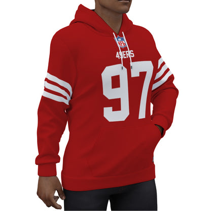 49ers Nick Bosa Jersey Hoodie