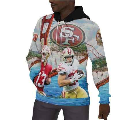 San Francisco 49ers Team Collage Fleeced Lined Hoodie