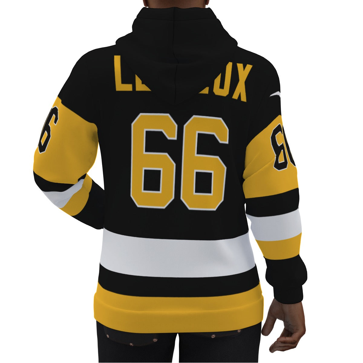 Mario Lemieux Pittsburgh Penguins Jersey Hoodie