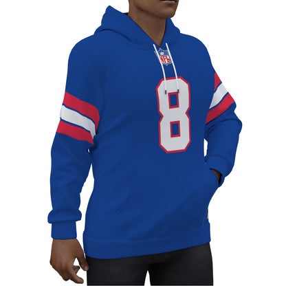 Daniel Jones New York Giants Jersey Hoodie