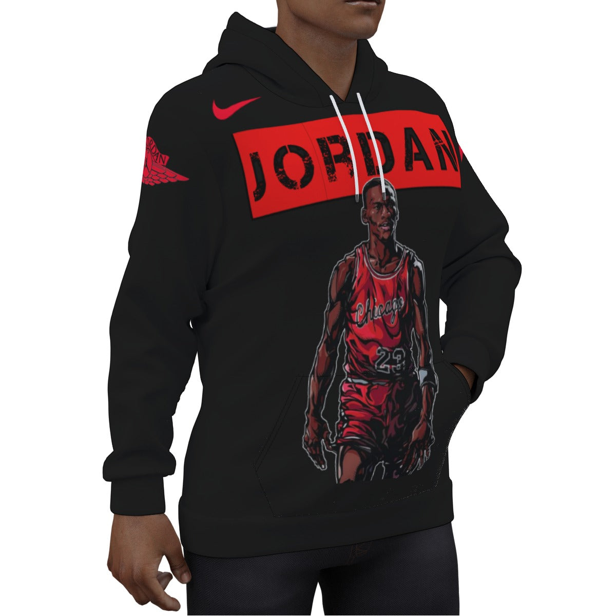 Michael Jordan Hoodie - Fun Art Version 1