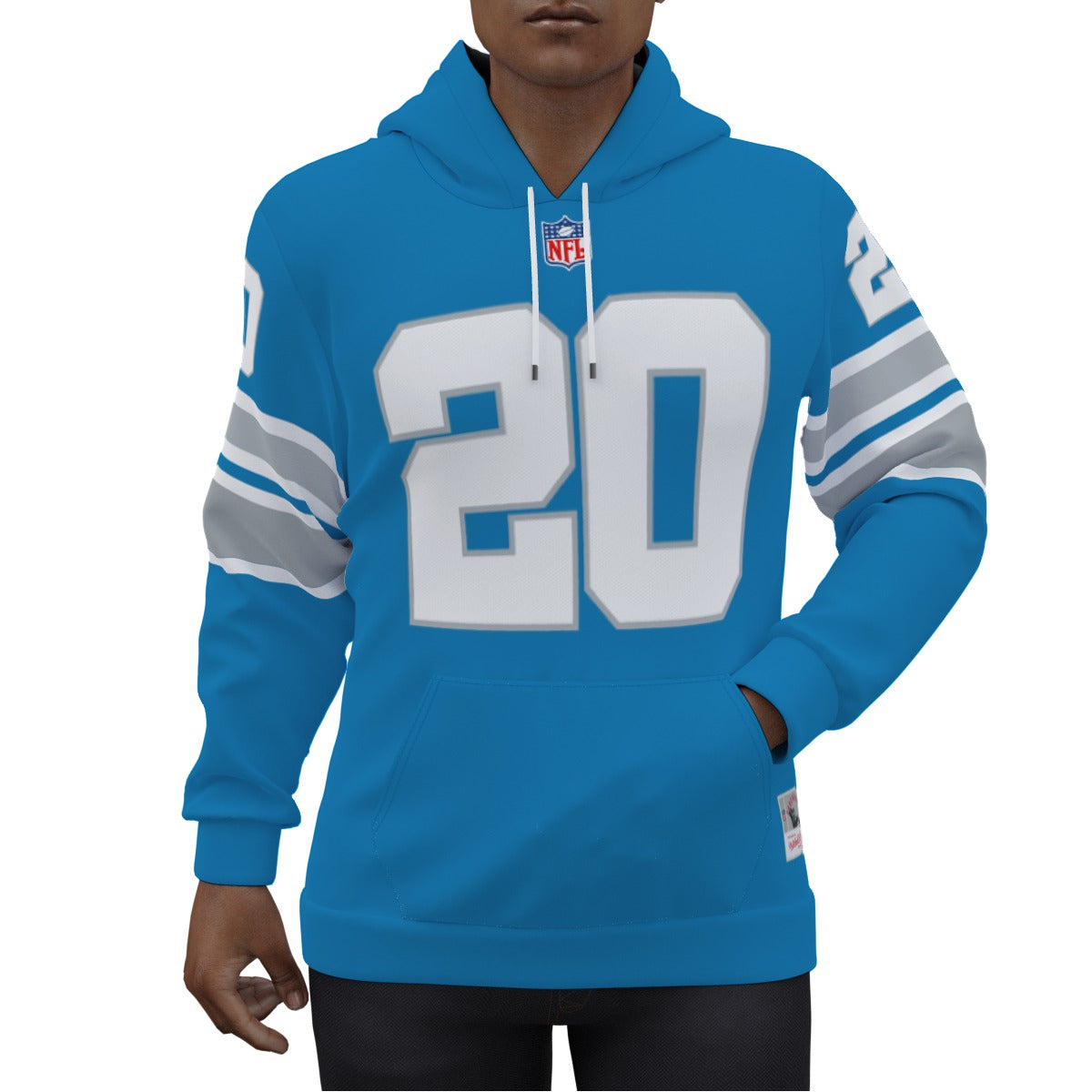 Barry Sanders Mitchell Ness Jersey Hoodie