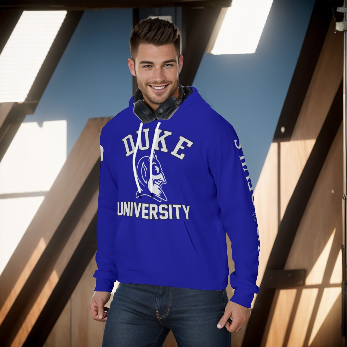 Duke University Blue Hoodie Version 1