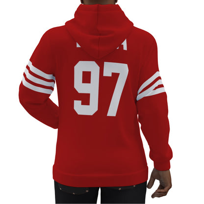 49ers Nick Bosa Jersey Hoodie