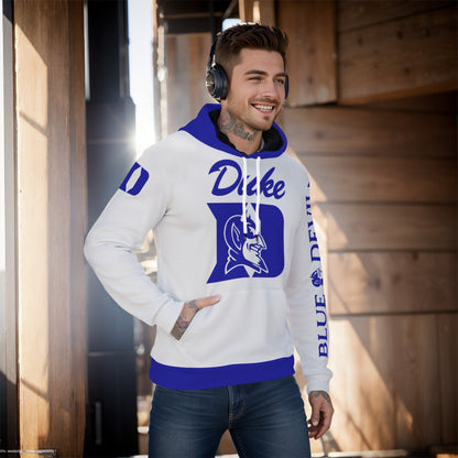 Duke University White Hoodie Version 2