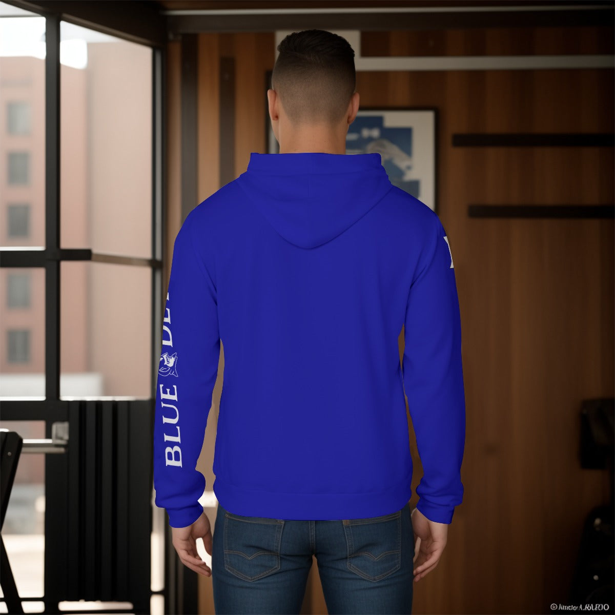 Duke University Blue Hoodie Version 1