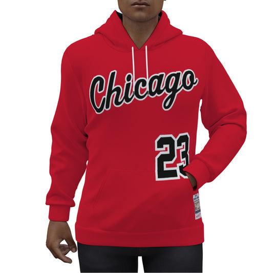 Michael Jordan Red Rookie Jersey Hoodie