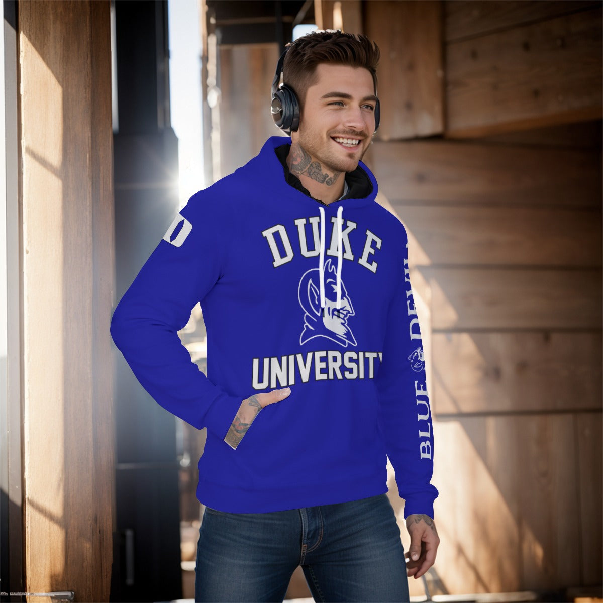 Duke University Blue Hoodie Version 1