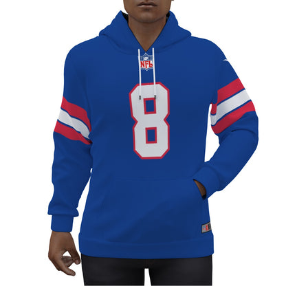 Daniel Jones New York Giants Jersey Hoodie