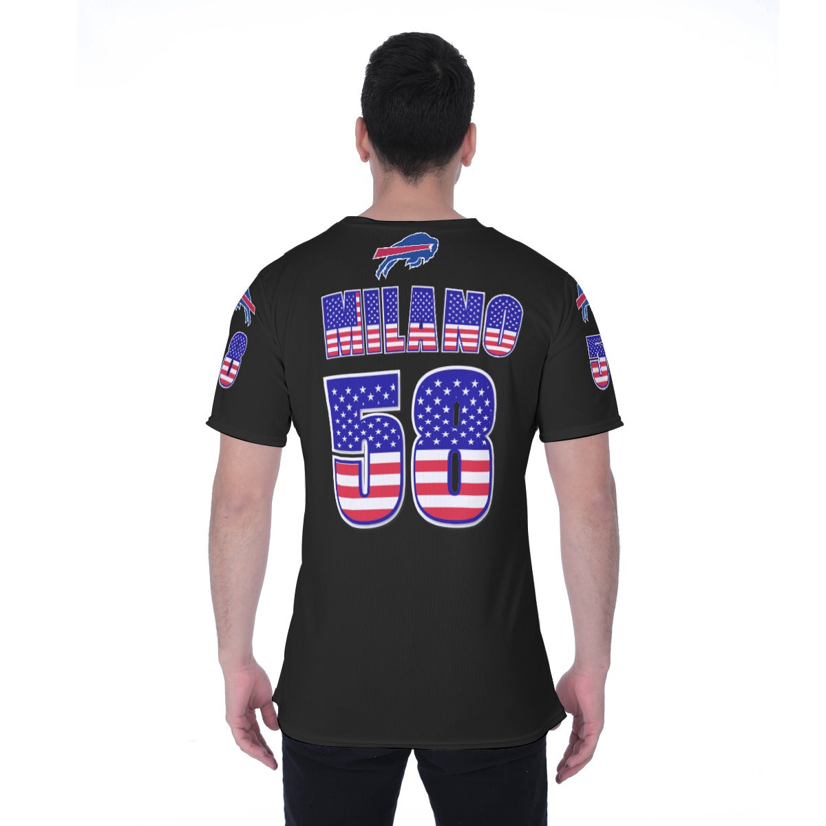 Matt Milano Flag Jersey T-Shirt