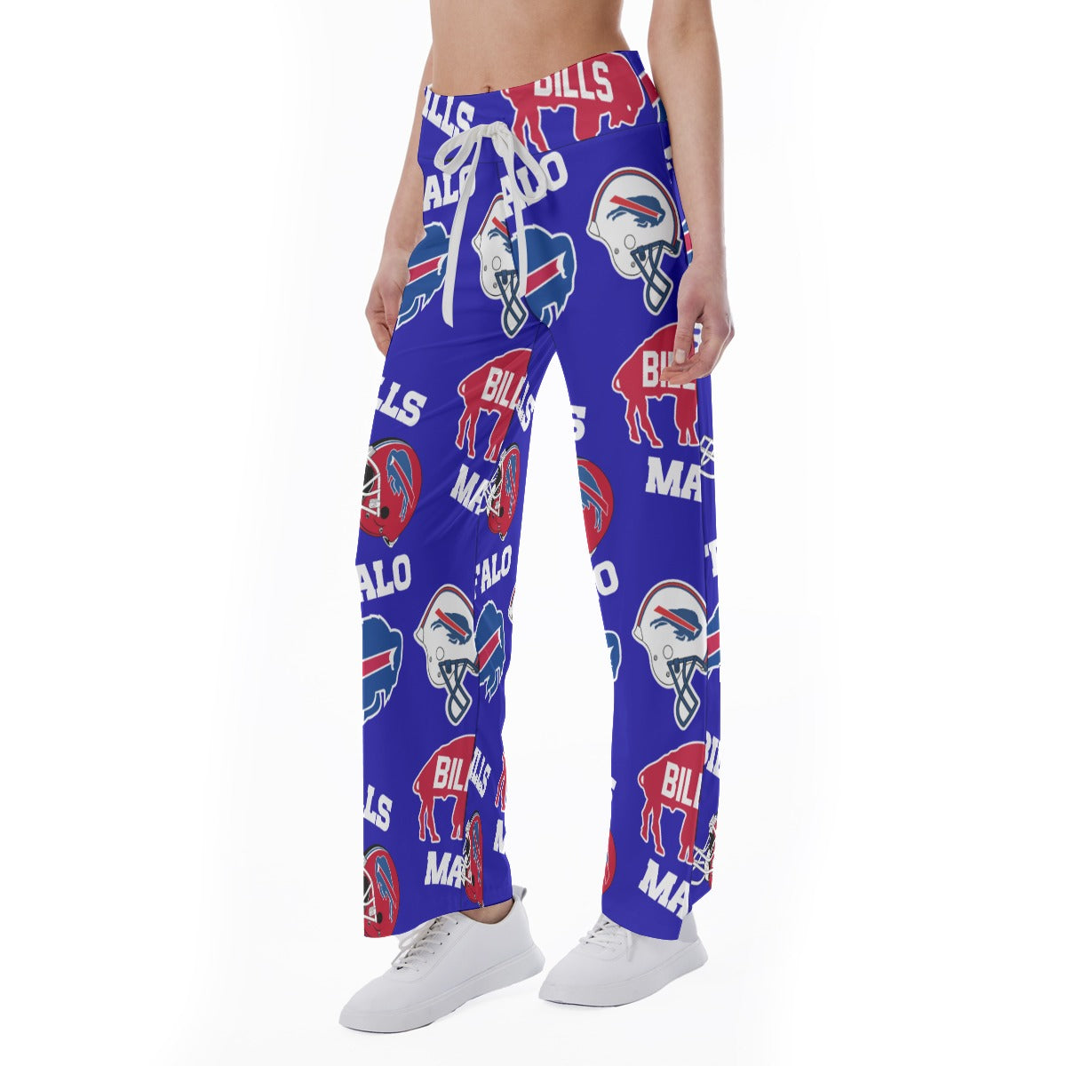 Buffalo Bills Women's High-waisted Straight-leg Trousers