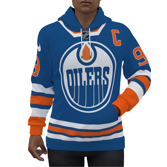 Wayne Gretzky Edmonton Oilers Jersey Hoodie